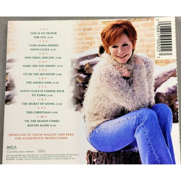 Reba MacIntire - Secret of Giving - A Christmas Collection Music CD - 37144cd - Picture 2 of 2